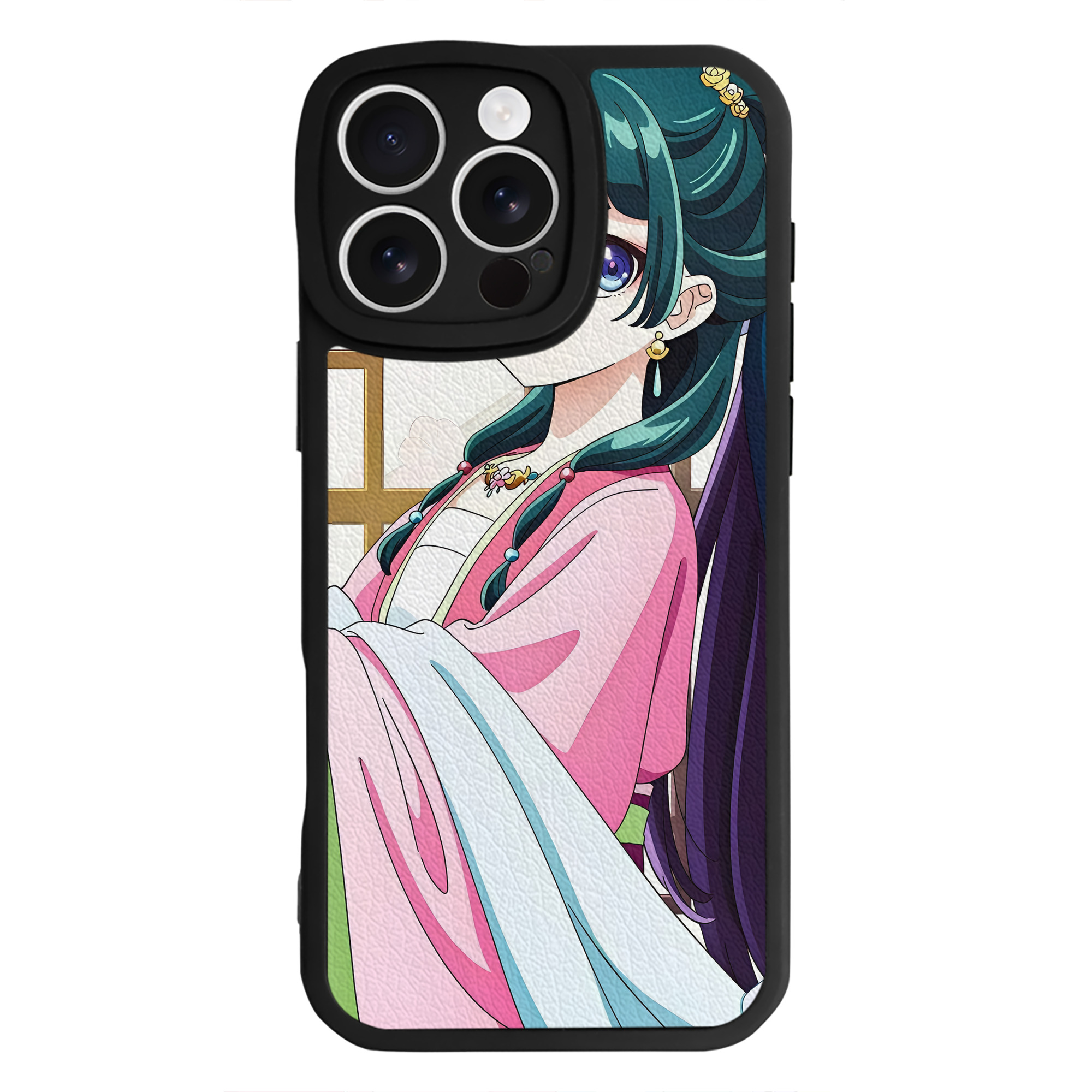 薬屋のひとりごと The Apothecary Diaries 【iPhone 16シリーズ対応】シリコンスマホケース（レザー調） 材質：シリコン